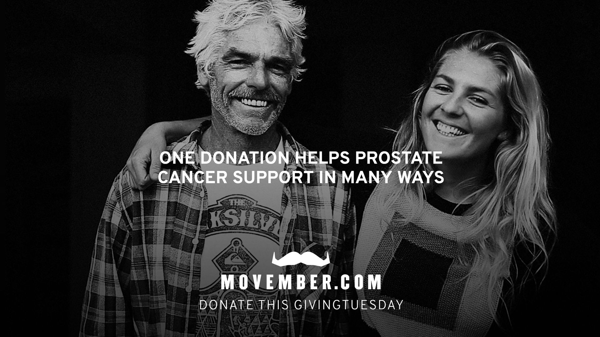 "One donation helps prostate cancer support in many ways"