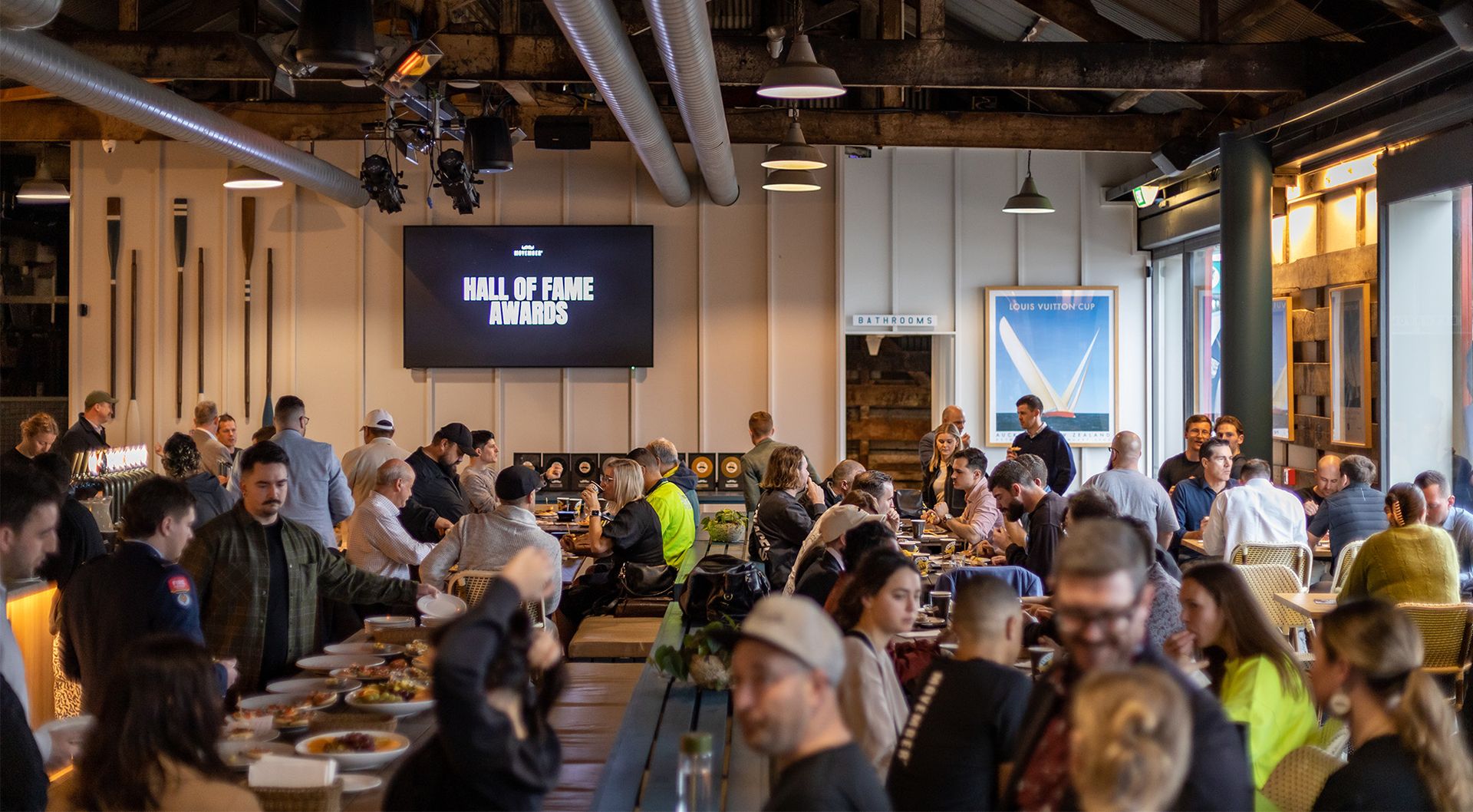 Auckland Hall of Fame Awards 2021 event space