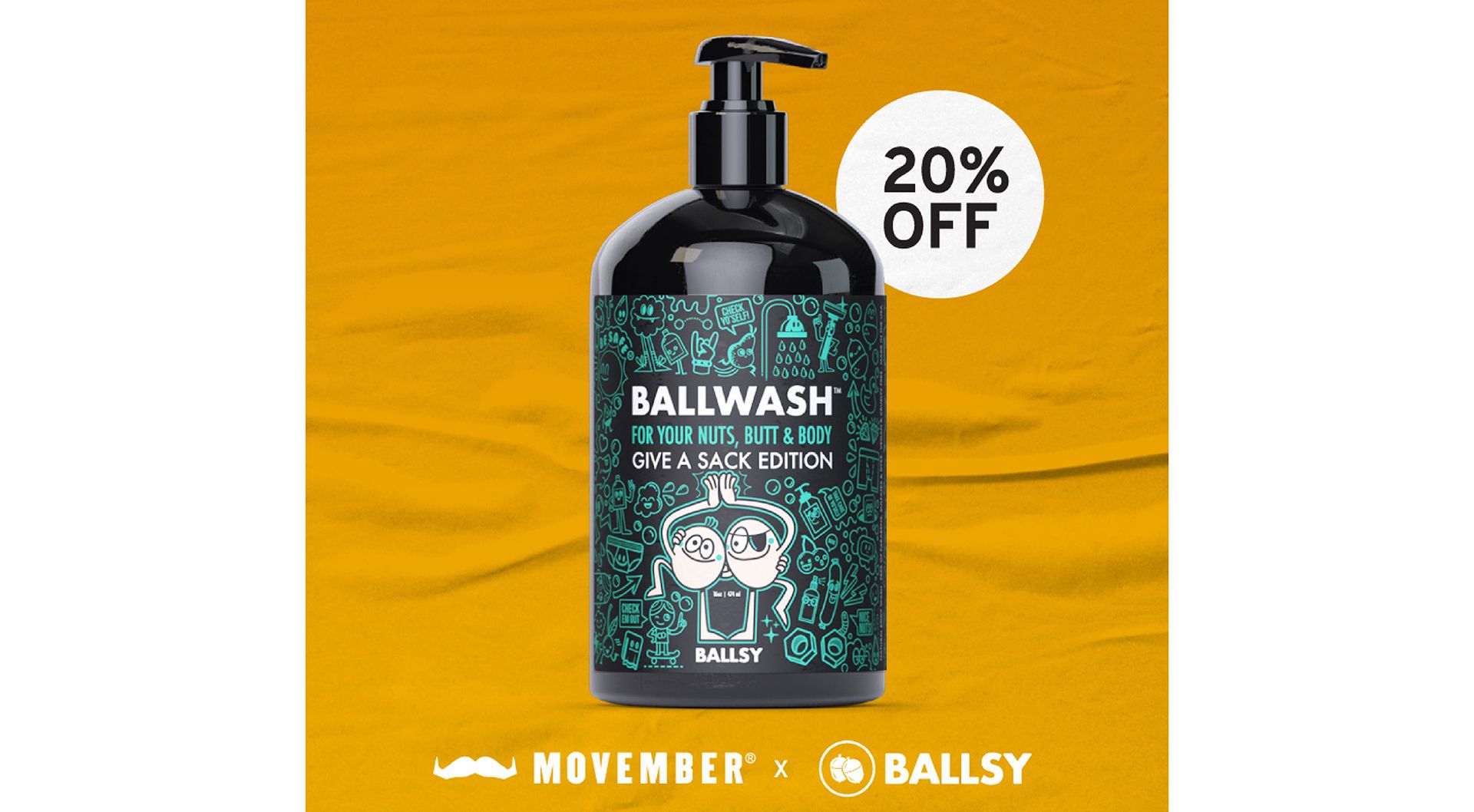 Movember Ballsy Ballwash