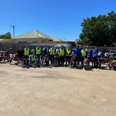 Kingaroy Firies postie bike run